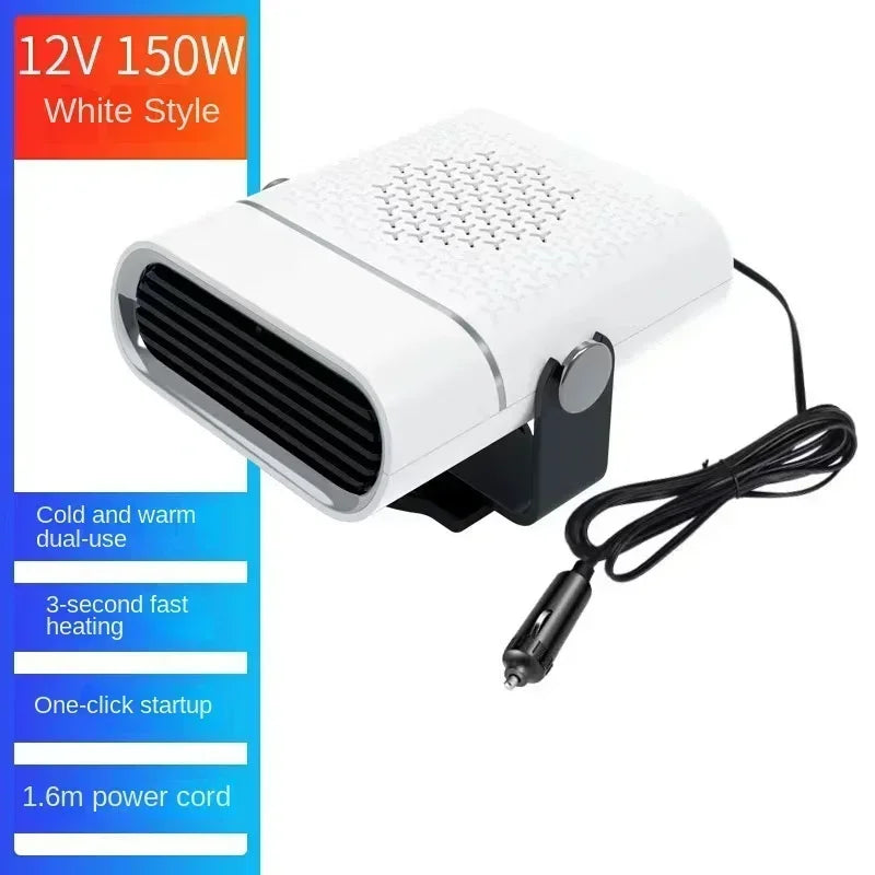 4in1 Car Heater Fan 12V/24V 150W Car Heater Electric Cooling Heating Auto Windshield Defroster Defogging Demister Webasto