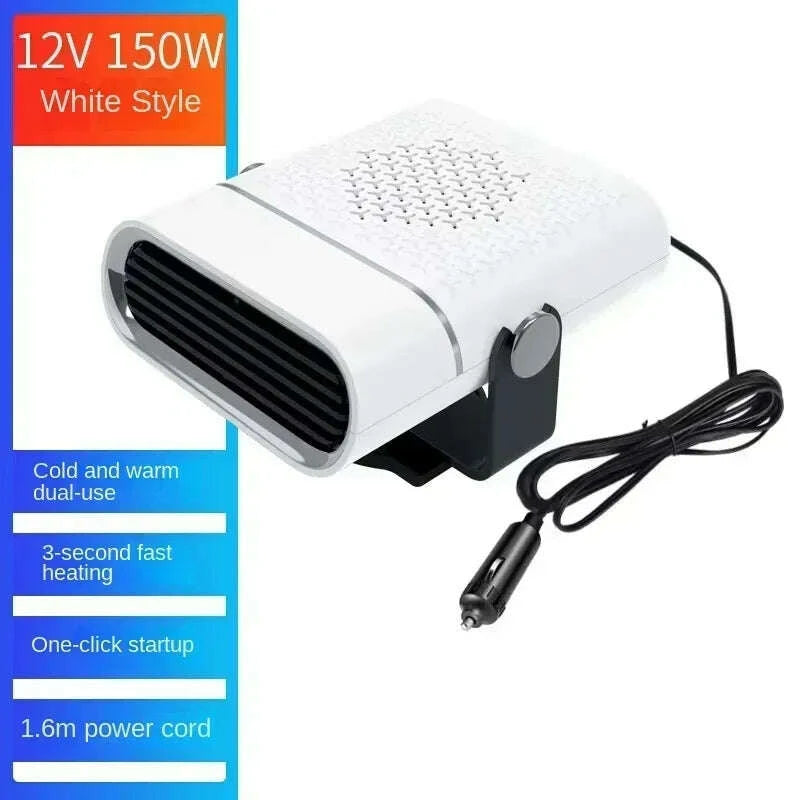 KIMLUD, 4in1 Car Heater Fan 12V/24V 150W Car Heater Electric Cooling Heating Auto Windshield Defroster Defogging Demister Webasto, KIMLUD Womens Clothes
