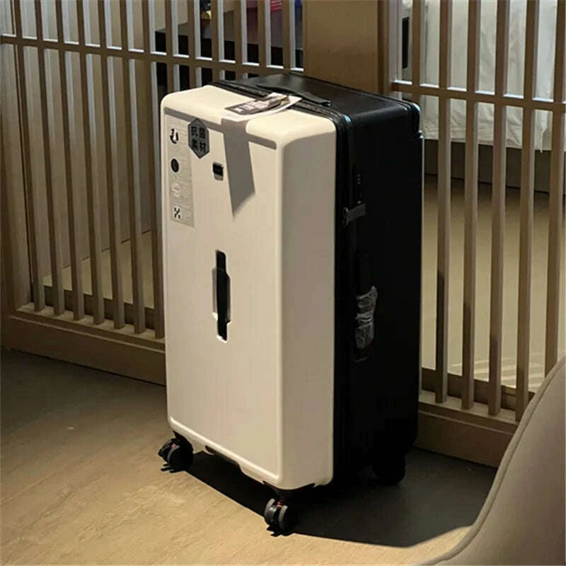 fashion-wide-handle-large-capacity-32inch-rolling-luggage-trunk-women-hardside-travel-suitcase-with-brake-wheelskimlud-womens-fashion-34614013