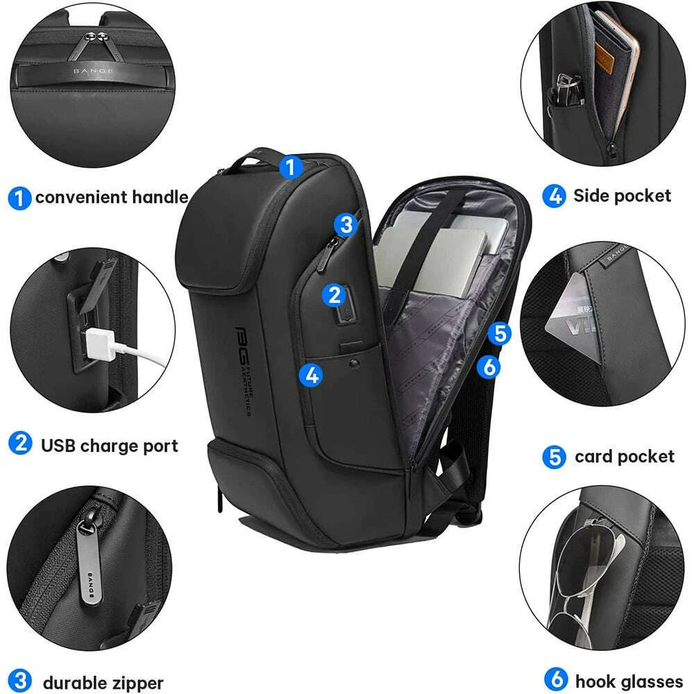 bange-business-usb-charging-smart-backpacks-fits-156-inch-laptop-commute-backpack-waterproof-carry-on-bag-for-men-travel-bagskimlud-womens-fashion-34613434