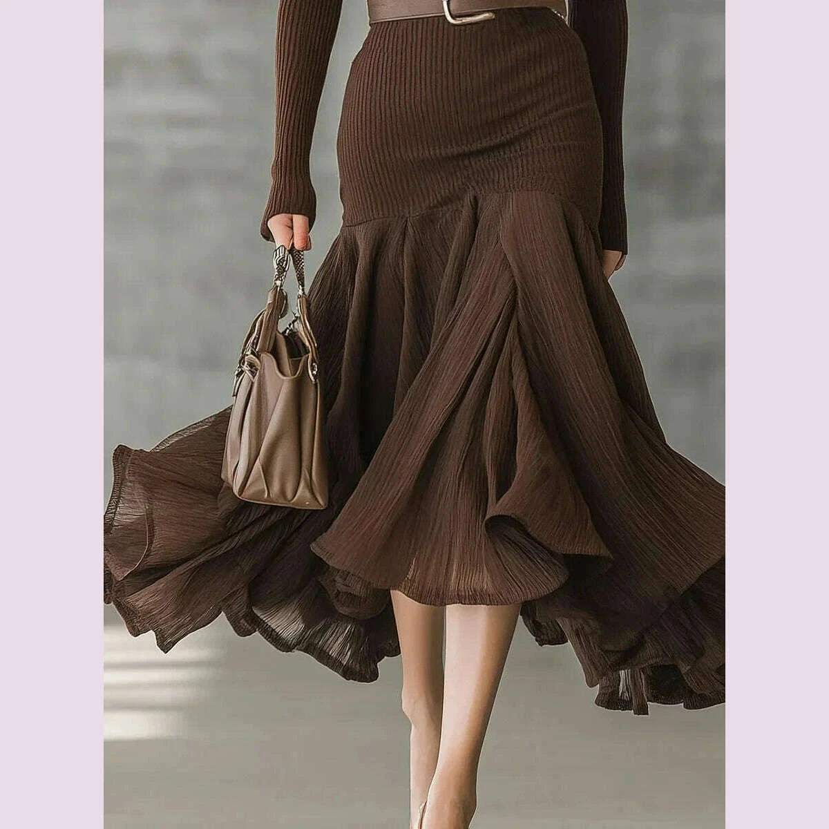 womens-elegant-brown-ribbed-knit-dress-surplice-v-neck-long-sleeve-belted-ruffle-hem-midi-dress-formal-party-evening-dresskimlud-womens-fashion-34621136