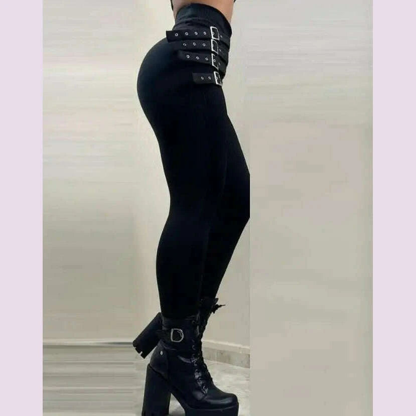 womens-streetwear-high-waisted-tight-elastic-pants-with-leather-buckle-decoration-pencil-pants-2024-sexy-and-elegant-leggingskimlud-womens-fashion-34618408