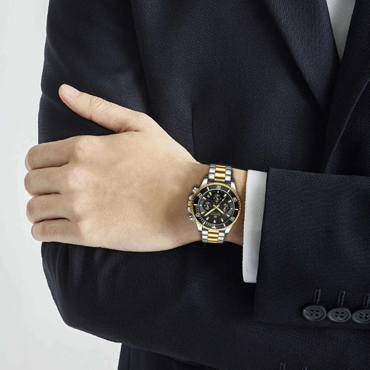 stainless-steel-mens-sports-watch-fashion-green-swimmer-series-multi-functional-gold-luxury-gift-box-set-top-grade-quartz-watchkimlud-womens-fashion-34612279