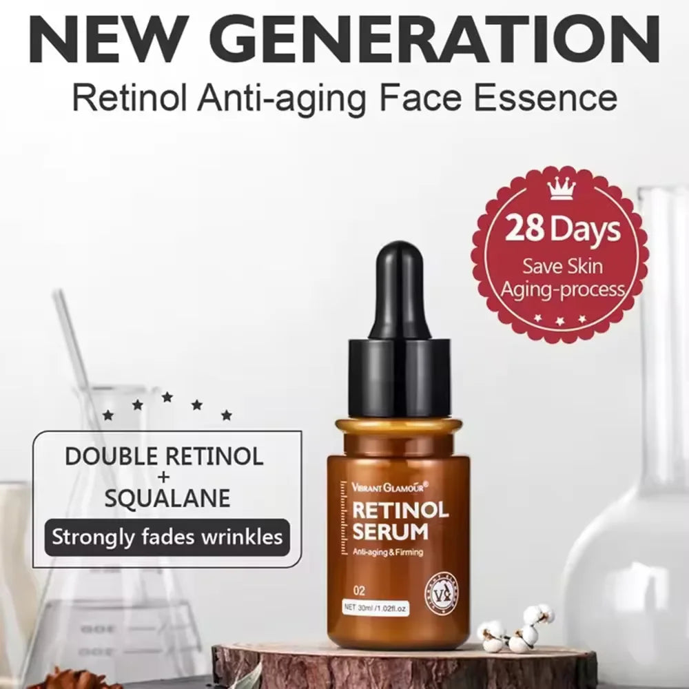 Skincare Set Retinol Toner Essence Cream Sunscreen — White | KIMLUD