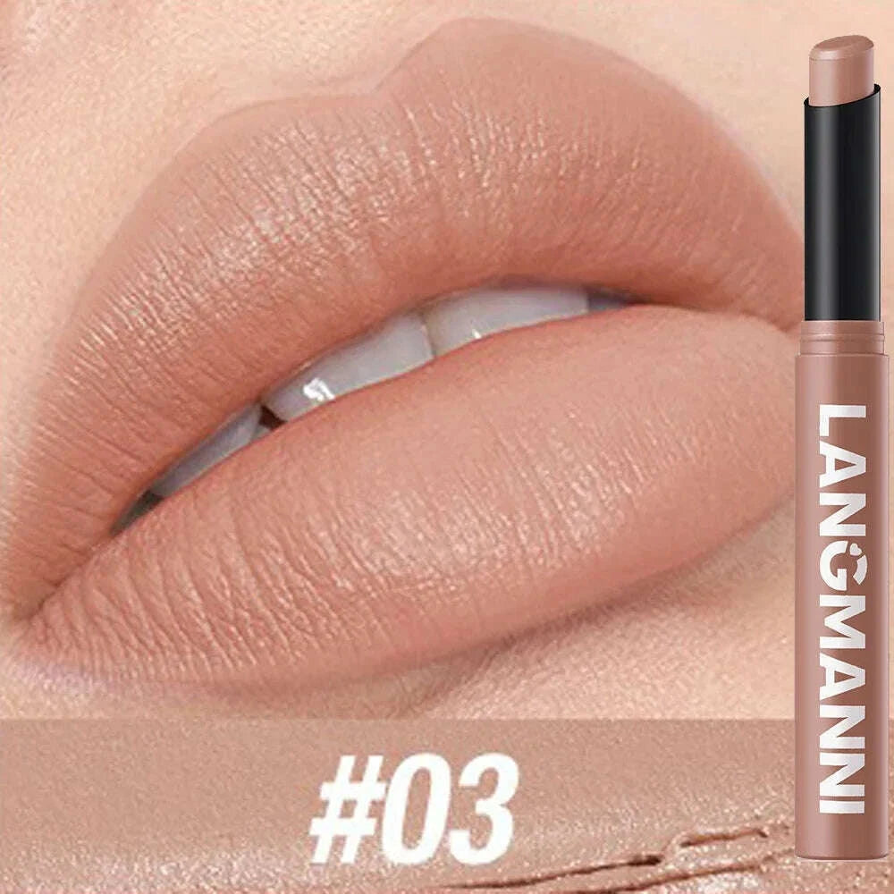 12-color-matte-lipstick-pencil-waterproof-long-lasting-non-stick-cup-lip-stain-tint-cosmetic-nude-lipstick-pen-makeup-maquillagekimlud-womens-fashion-34605926