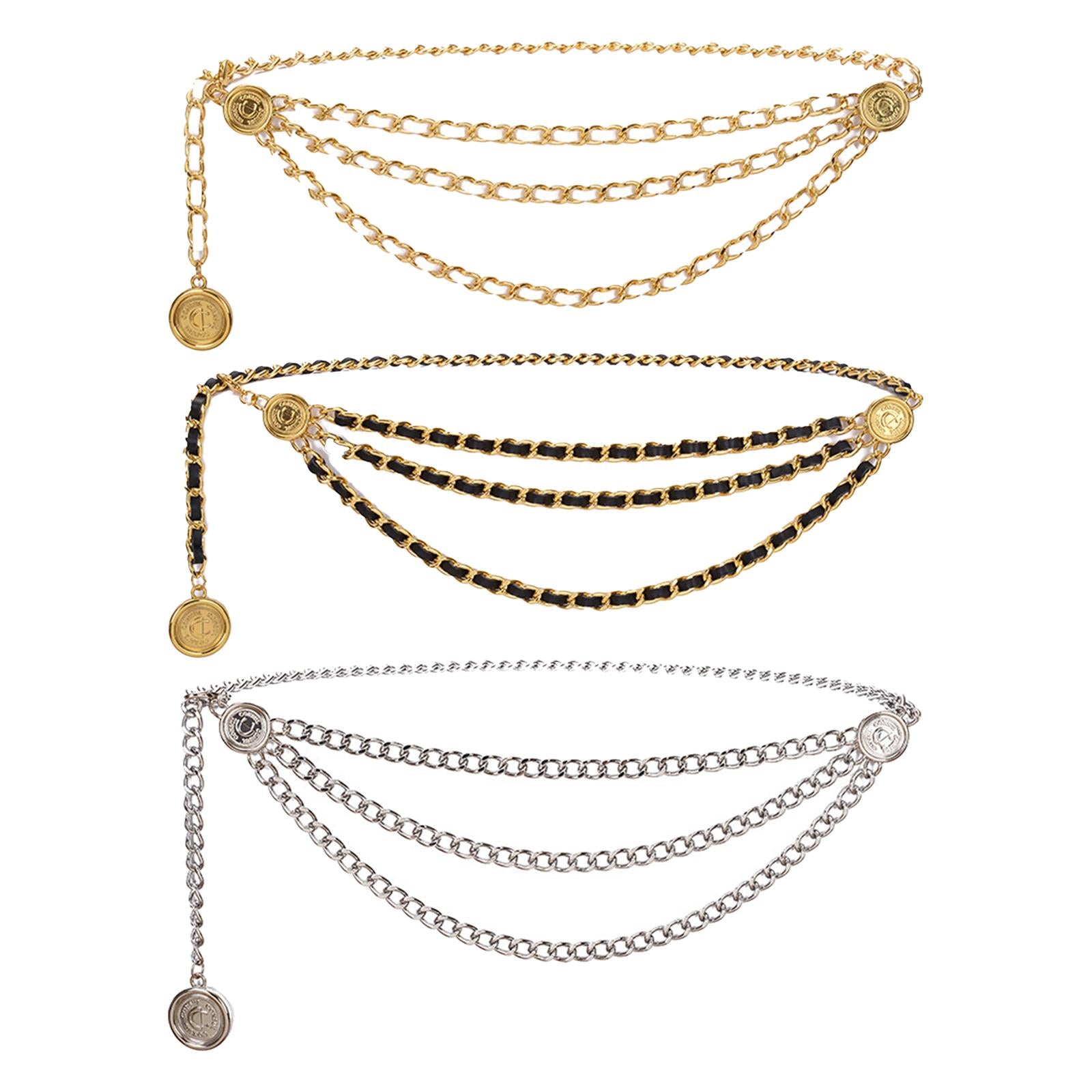 Tassel Waist Chain Belt Multilayer Accessories Retro Delicate for Women Dresses Wedding Bridal Belt Female Jewelry Body Chain