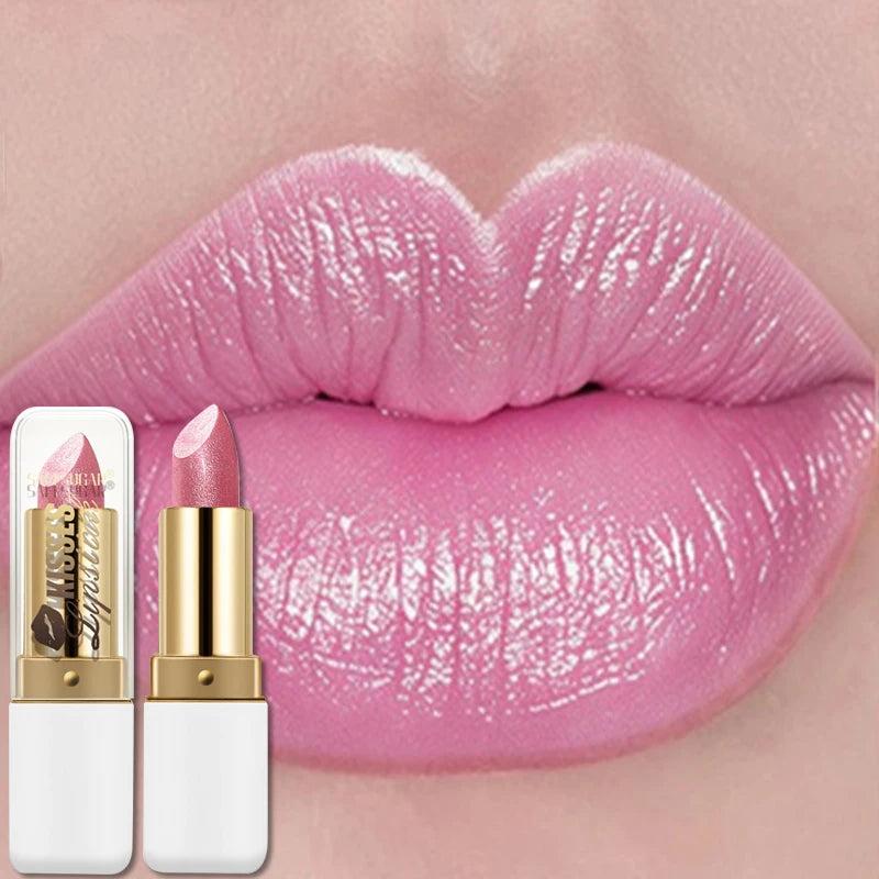 Lipstick – Waterproof – Glitter Velvet – Pearlescent Purple | KIMLUD