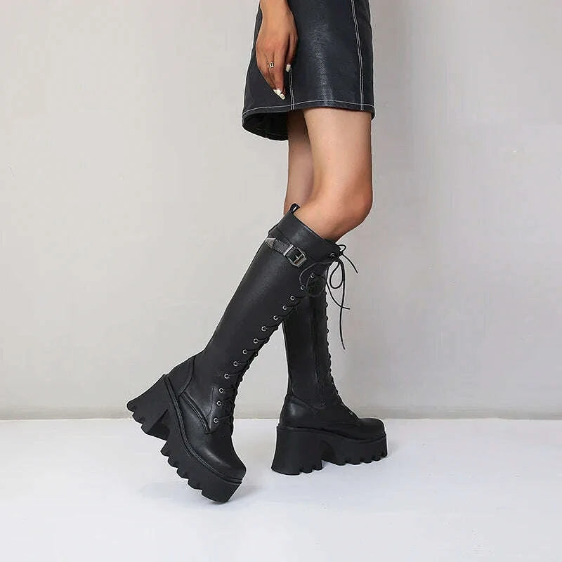 kimlud-chunky-knee-high-boots-women-platform-goth-punk-heels-pu-leather-black-retro-long-winter-shoes-female-lace-up-rain-boot-kimlud-womens-clothes-35044602