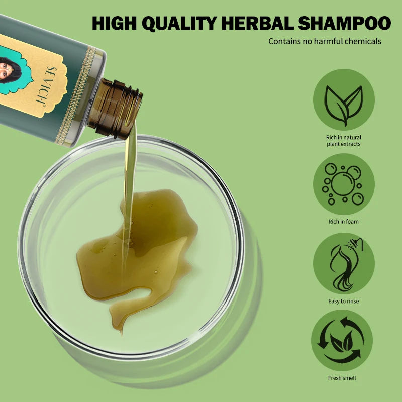 Ayurvedic Herbal Hair Growth Oil Set — Emerald | KIMLUD