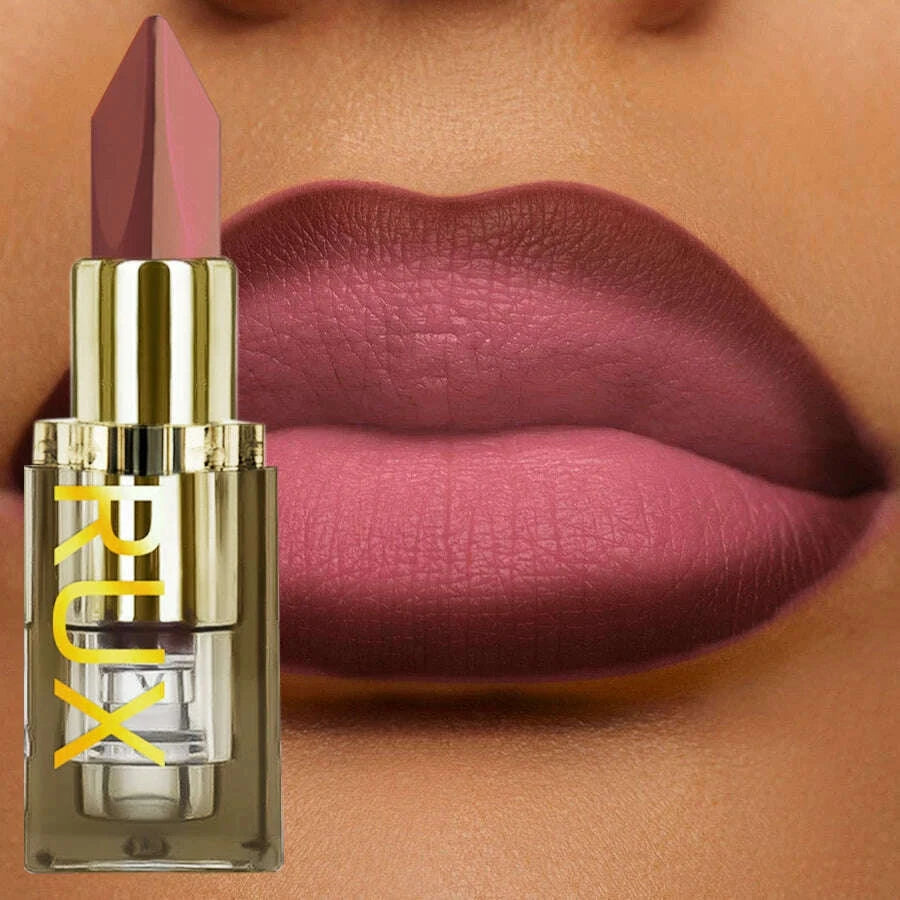 6-color-glitter-two-tone-lipstick-purple-black-matte1pc-lipsticks-cosmetics-easy-to-use-lip-tint-makeup-lip-beauty-red-pigment-kimlud-kimlud-33917333