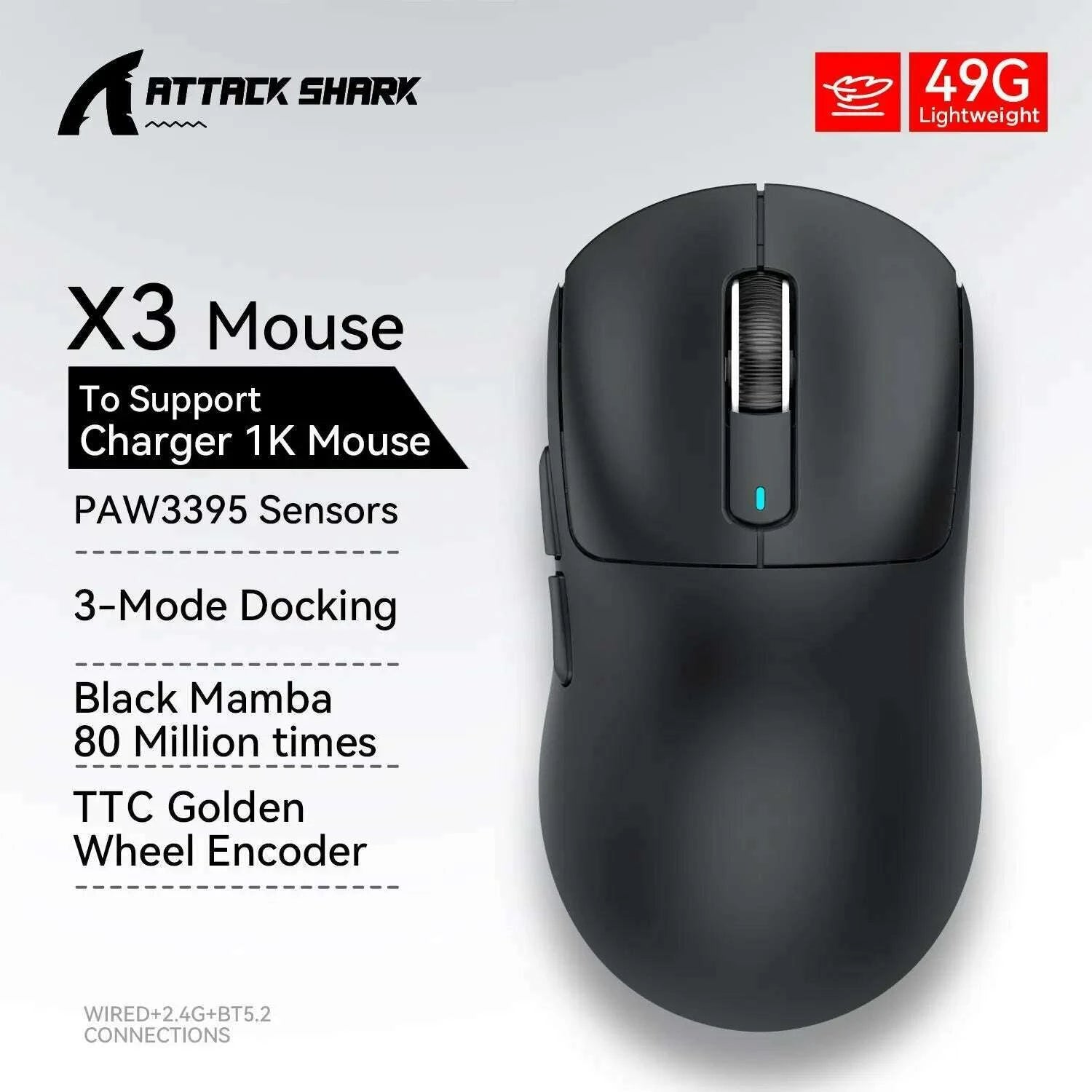 attack-shark-x3pro-x3-wireless-mouse-lightweight-paw3395-26000dpi-tri-mode-connection-macro-gaming-mouse-for-winxboxpsmackimlud-womens-fashion-34613536