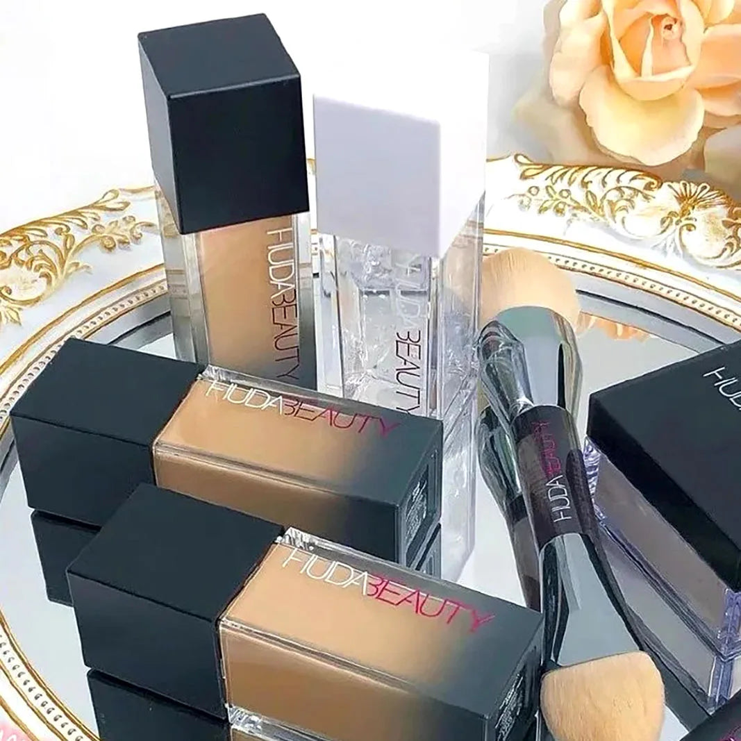 Powder Fine Breathable Texture Loose Powder Concealer Long Lasting Makeup Liquid Foundation Flawless Lusterless Brand Cosmetics