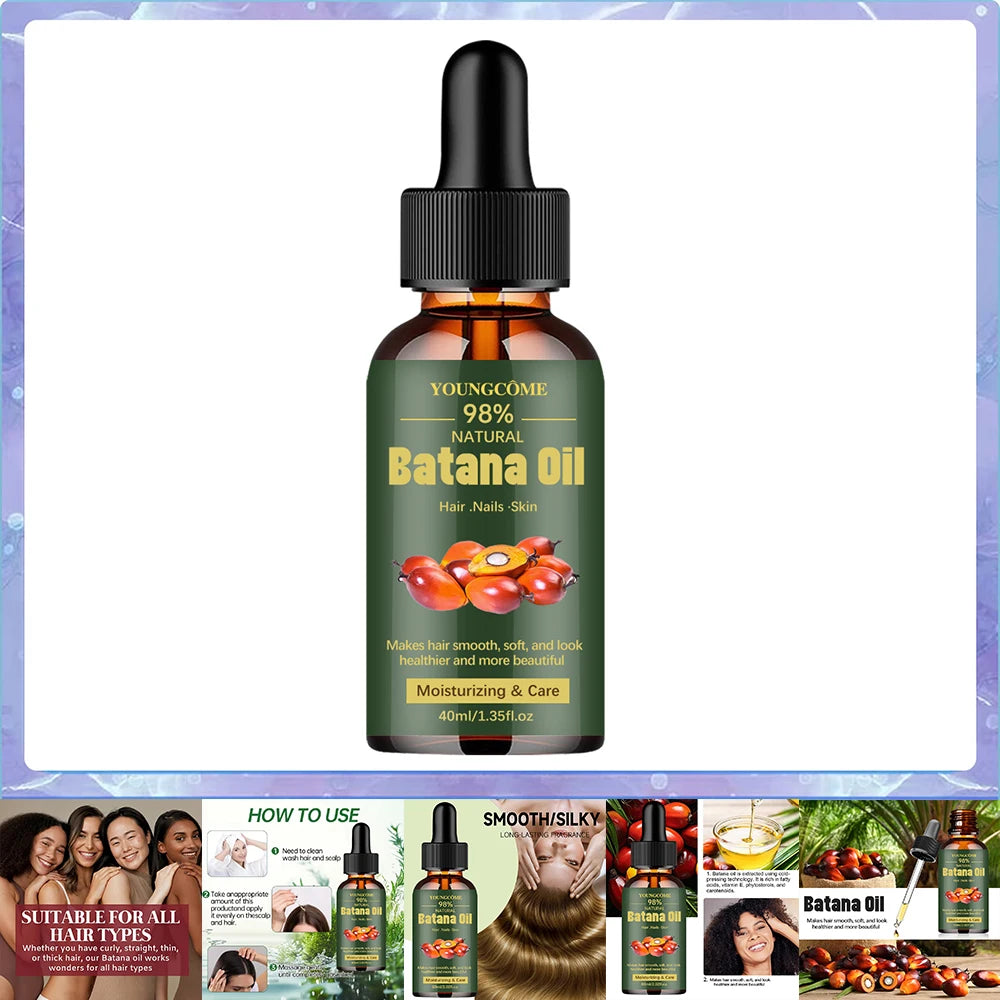 Batana Oil Hair Growth Oil Hydrating — Forest Green | KIMLUD