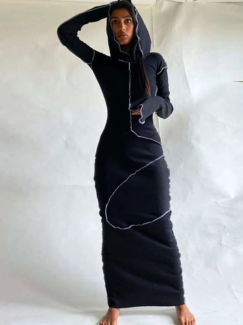 hugcitar-long-sleeve-hooded-patchwork-skinny-maxi-dress-2021-autumn-winter-women-fashion-streetwear-casual-outfitskimludkimlud-35568217