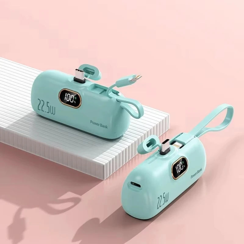 Mini Convenient Mobile Power Bank 30000mah Portable Fast Charging Suitable For iPhone 16 Samsung Xiaomi External Battery