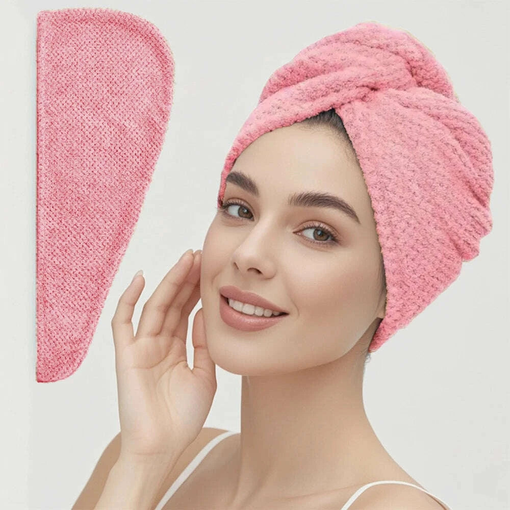 solid-color-hair-towel-textured-dry-hair-cap-98-x-255-absorbent-hair-towel-wrap-for-button-down-womenkimludkimlud-35562629