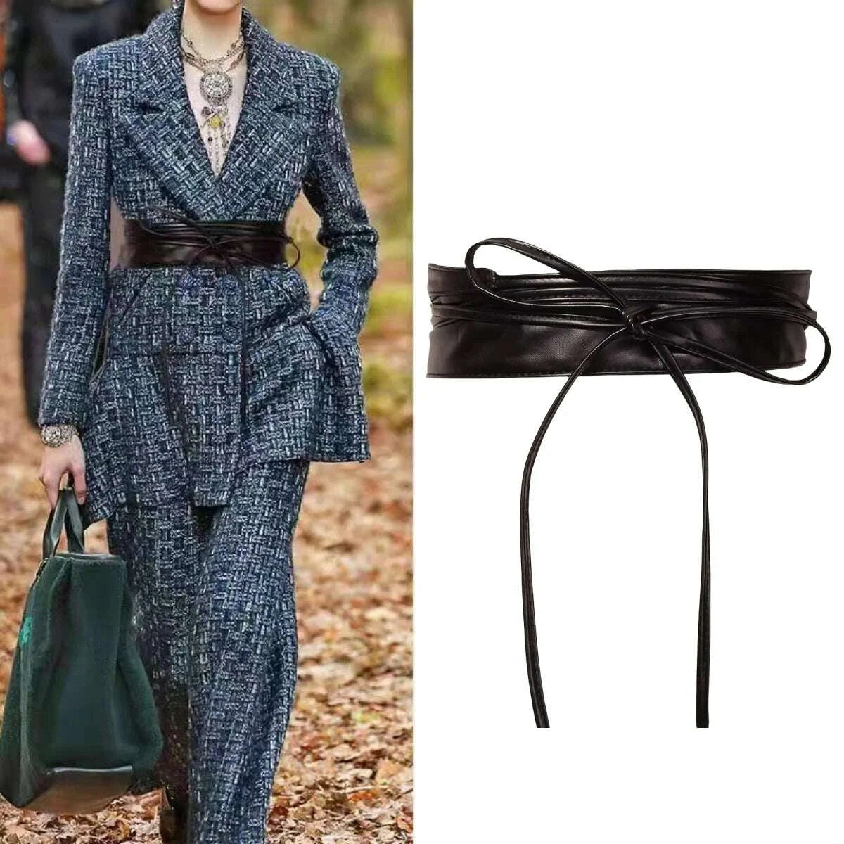 KIMLUD, New Women's Soft Lace Waist Cover Float Belt Versatile Women's Waist Belt Cross border Spot Float Belt Manufacturer Direct Sales, KIMLUD Womens Clothes