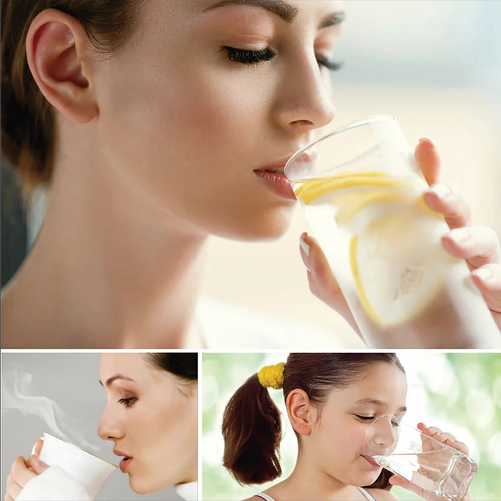 Glass Health Preserving Electric Kettle — Clear | KIMLUD