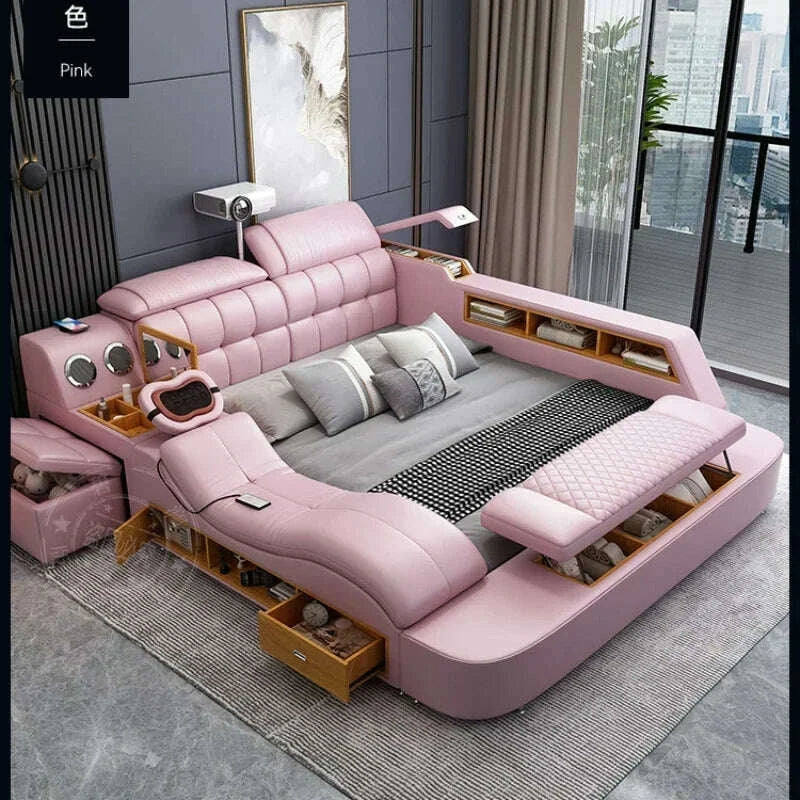 b-girl-nordic-aesthetic-double-bed-storage-multifonction-modern-king-double-bed-leather-smart-cama-matrimonial-bedroom-furniturekimlud-womens-fashion-34622431