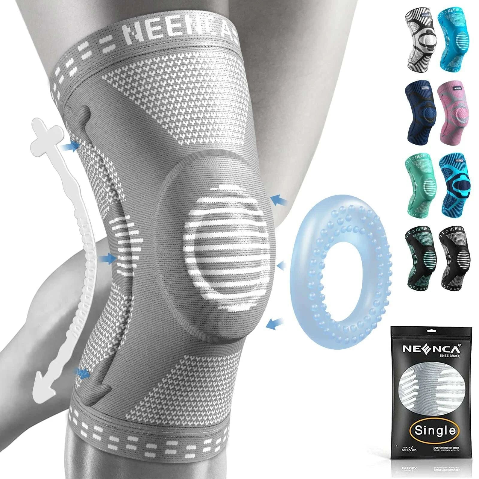KIMLUD, NEENCA Knee BracesCompression Knee Support for Knee Pain Relief Sleeve Meniscus Tear ACL Arthritis Joint Pain Injury Recovery, KIMLUD Womens Clothes