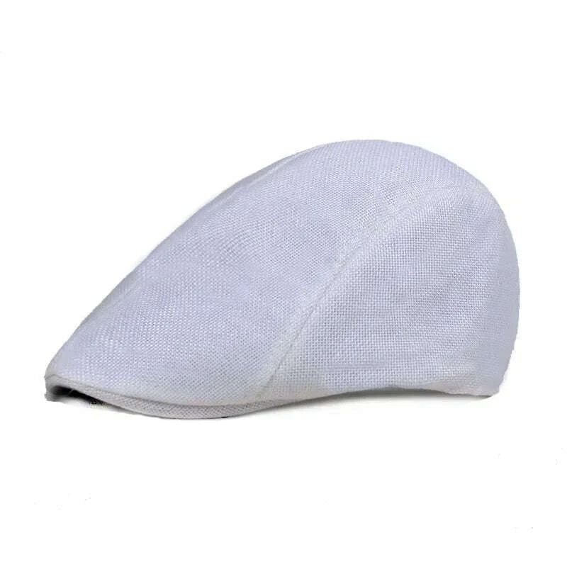 KIMLUD, 2025 New Classic Hat for Men Caps Vintage Retro Tweed Peaky Blinders Beret Hat Flat Peaked Cap Street Hats for Women Men, KIMLUD Womens Clothes