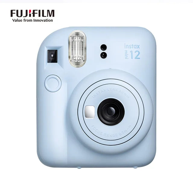 Genuine Fujifilm Instax Mini 12 Instant Camera With 20 Sheets Mini Film Paper Camera Shoulder Strap Bag Accessories Gift Suit