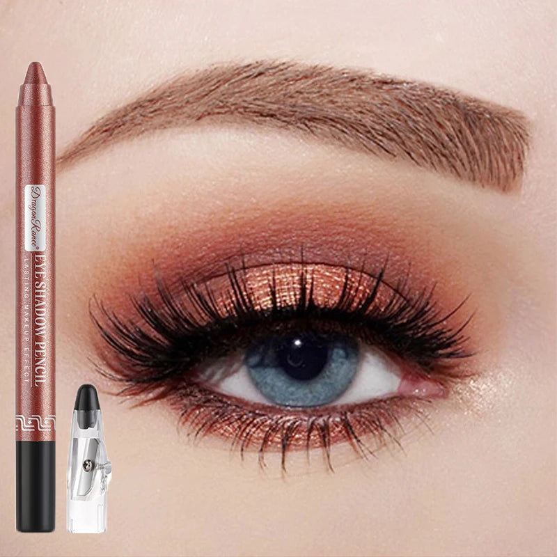 Eyeshadow Pencil – Long-Lasting Waterproof – Metallic Blue | KIMLUD