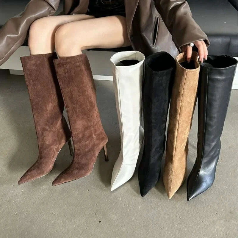fashion-retro-minimally-pointed-suede-slim-high-heels-knight-boots-slip-on-knee-high-womens-shoes-pumps-botas-de-mujerkimlud-womens-fashion-34620001