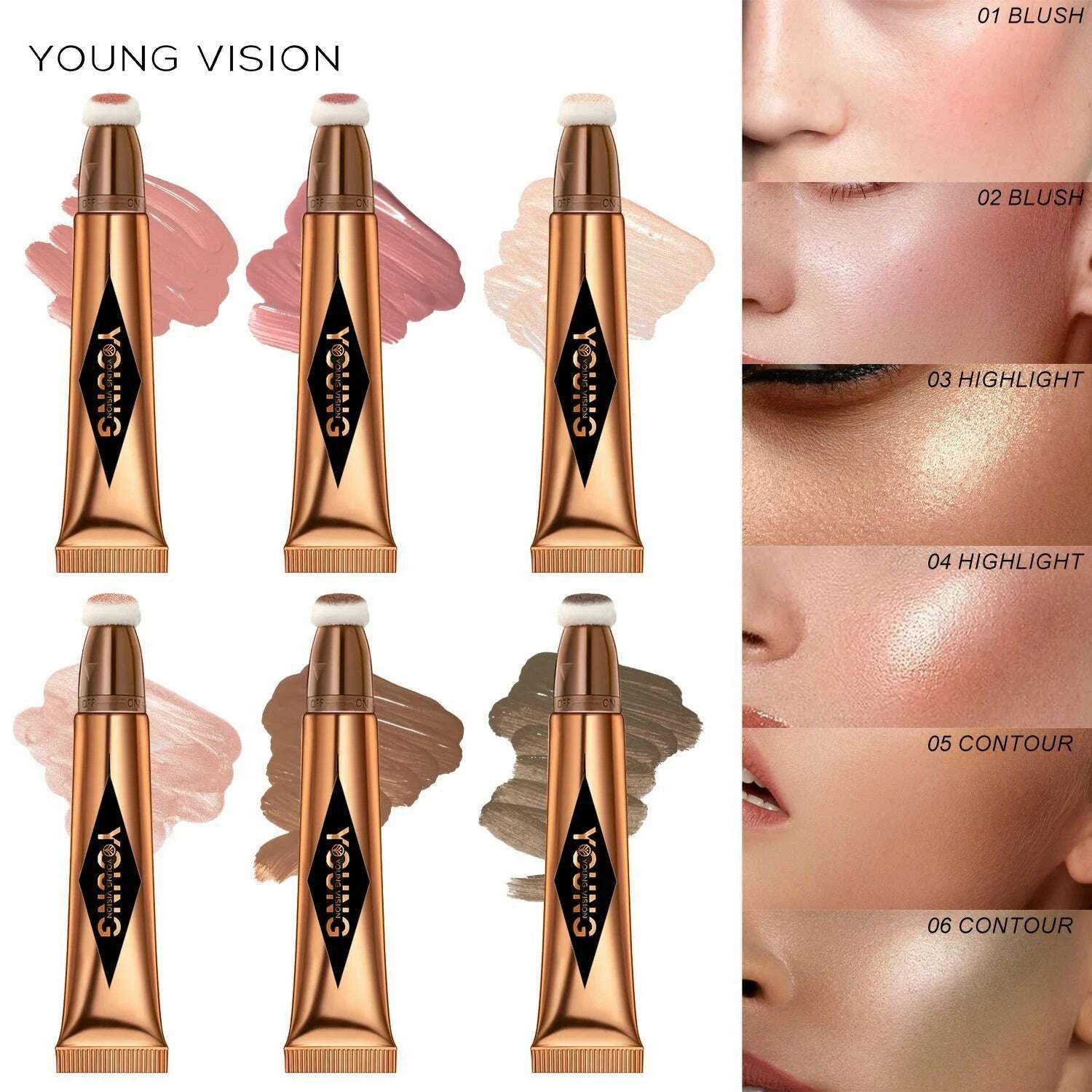 young-vision-air-cushion-powder-blusher-high-gloss-stick-makeup-liquid-rouge-6-colors-optionalkimlud-womens-fashion-34599181