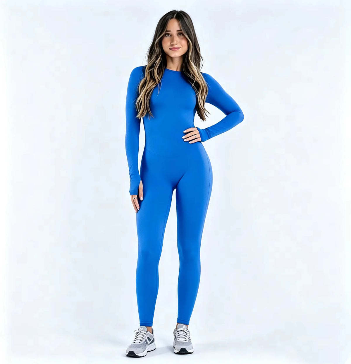 Sports Overall Bodysuit – Seamless – Nylon Elastane | KIMLUD
