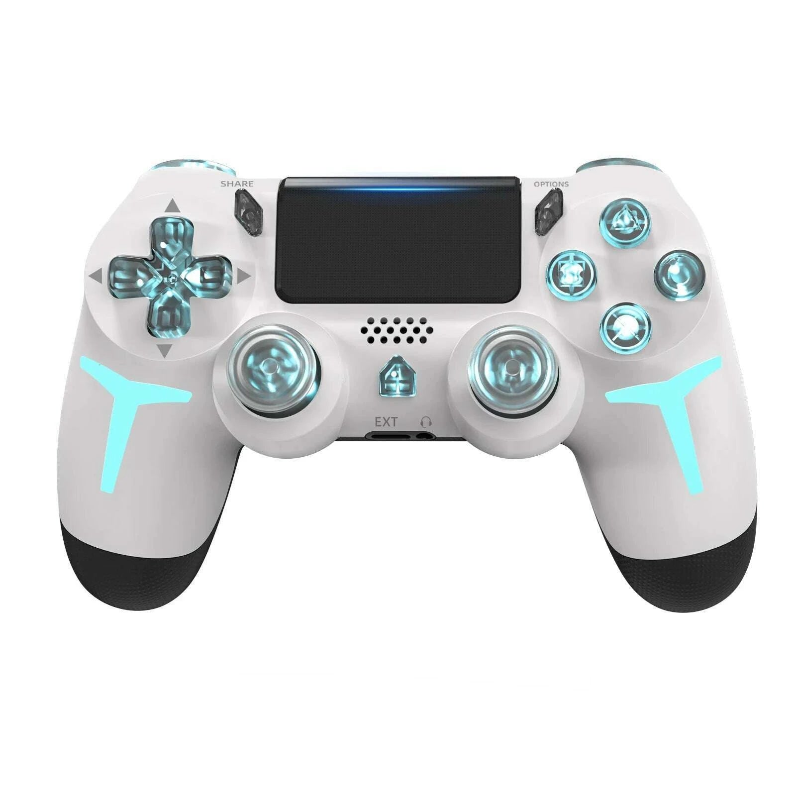 gaminja-rgb-light-wireless-game-controller-for-ps4-ps3-console-computer-pc-led-bluetooth-gamepad-6-axis-gyroscope-dual-vibrationkimlud-womens-fashion-34626594