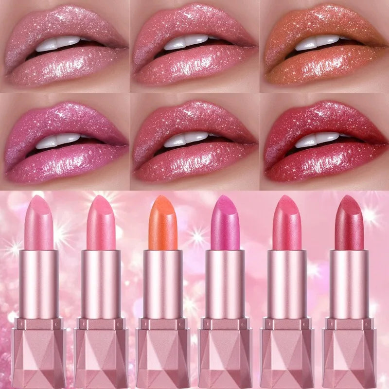 Lipstick – Diamond Shine – Pearlescent Golden | KIMLUD