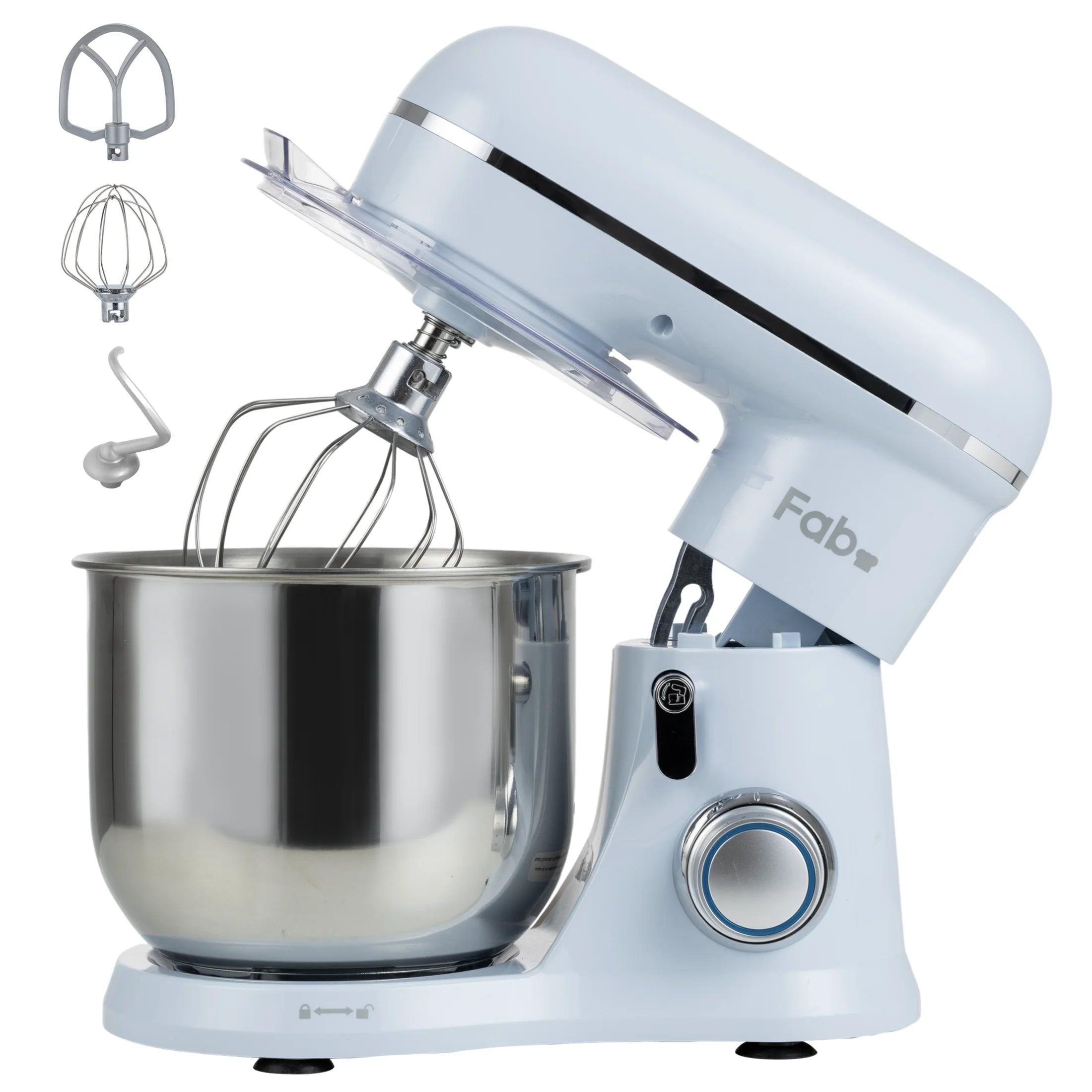 Stainless Steel Stand Mixer 6.5QT Tilt-Head — Black | KIMLUD