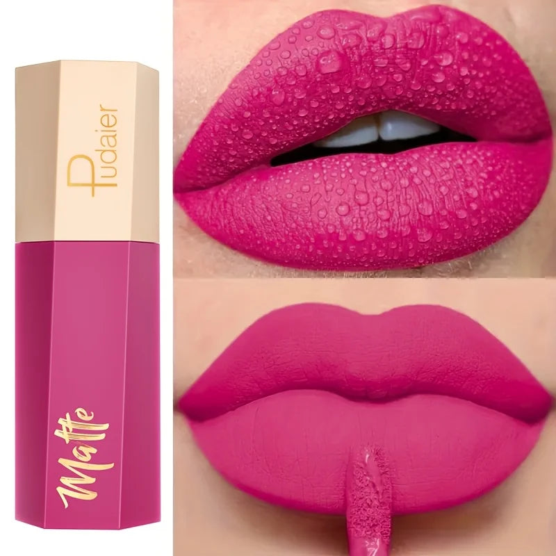 Liquid Lipstick – Long-Lasting Waterproof – Matte Finish | KIMLUD