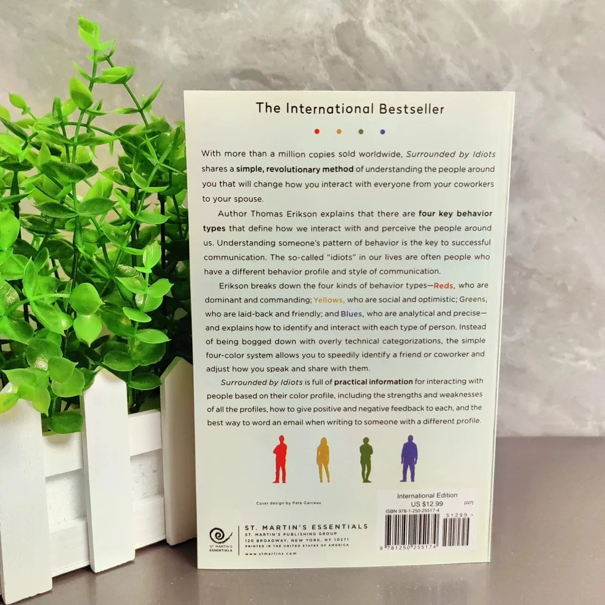 Bview Art 1pcs Surrounded by Idiots: The Four Types of Human Behavior and How to Effectively Communicate with Each in Business