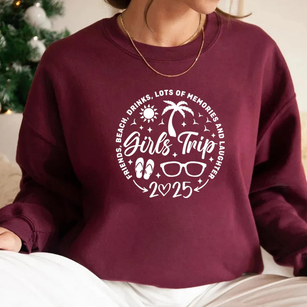 Soft Knit Graphic Print Sweatshirt — Beige | KIMLUD
