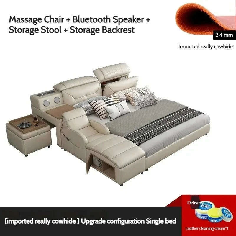 adjustable-electric-double-bed-frame-with-massager---modern-multifunctional-king-size-furniture-setkimlud-womens-fashion-34604026