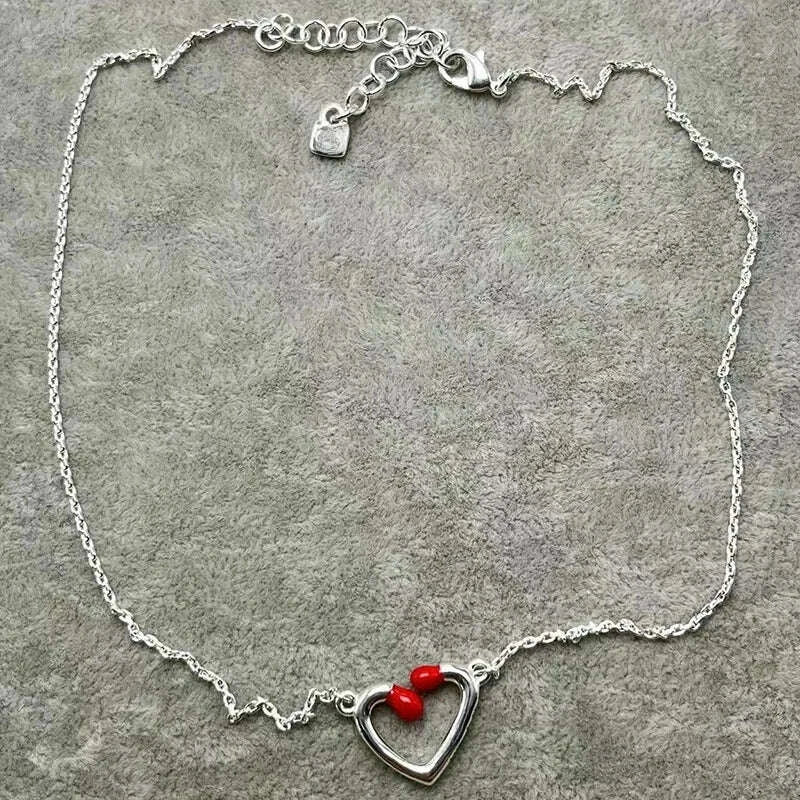 KIMLUD, 2025 Summer New Bestseller Shiny and Beautiful Blue Crystal Necklace, Women's Jewelry Gift, KIMLUD Womens Clothes