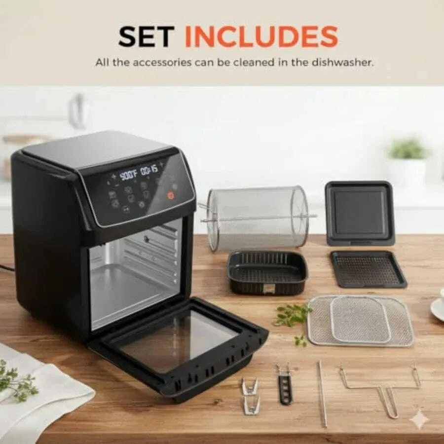 10-in-1-air-fryer-oven-126qt-convection-oven-with-visible-window-rotisserie-grill-family-size-healthy-cooking-airfryer-with-trkimludkimlud-35578679
