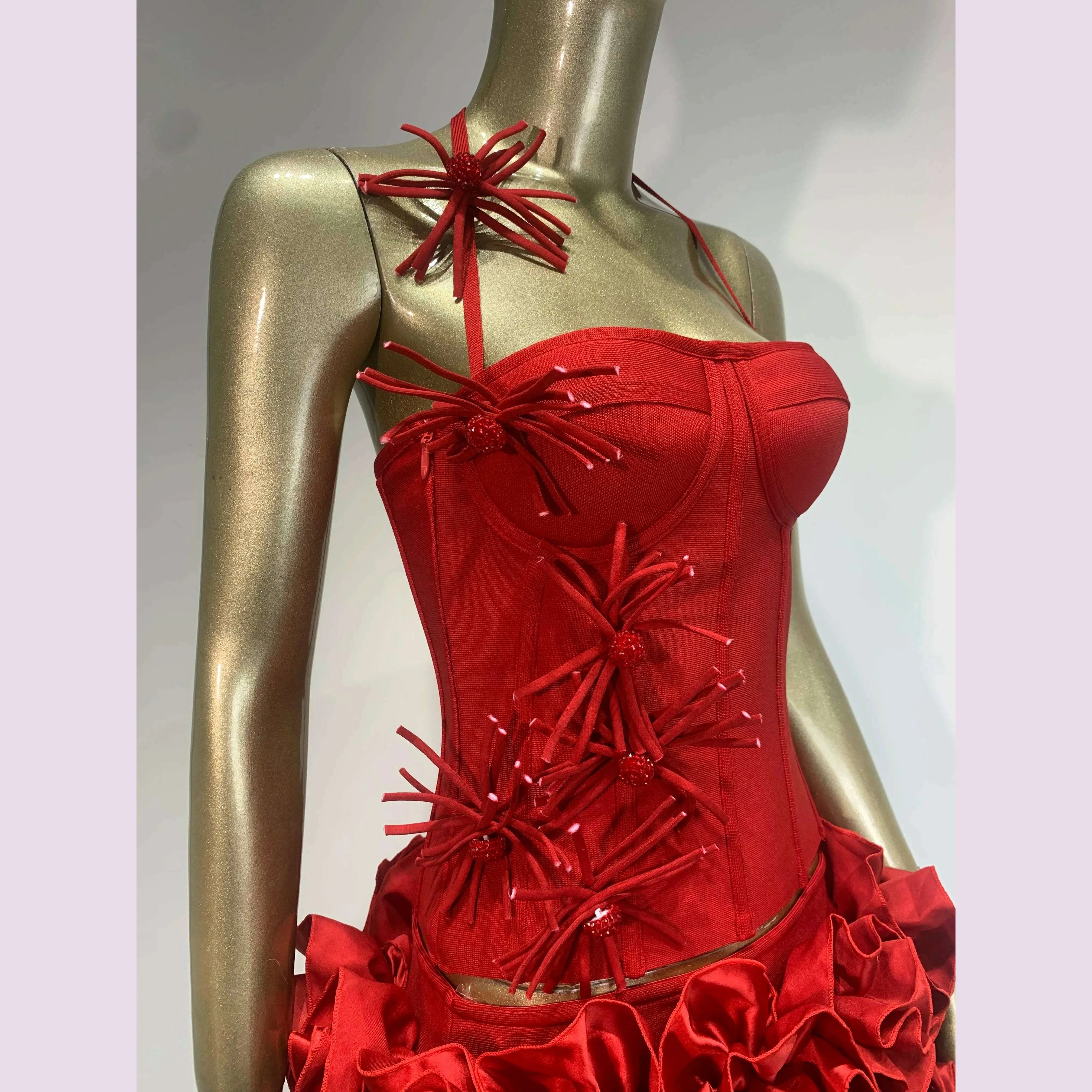 high-end-fashion-women-red-bandage-outfit-halter-slash-neck-corset-top-and-rose-mini-skirt-two-pieces-sets-evening-club-partykimlud-womens-fashion-34619904