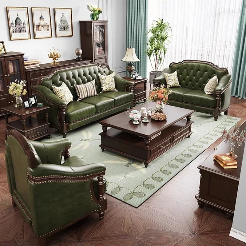 Leather Lazy Living Room Sofas Couch Armchair Recliner Mid Century Sofas Relaxing Multifunctional Divano Garden Furniture Sets