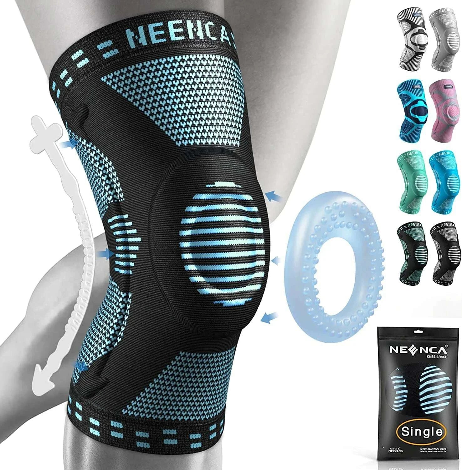 KIMLUD, NEENCA Knee BracesCompression Knee Support for Knee Pain Relief Sleeve Meniscus Tear ACL Arthritis Joint Pain Injury Recovery, KIMLUD Womens Clothes