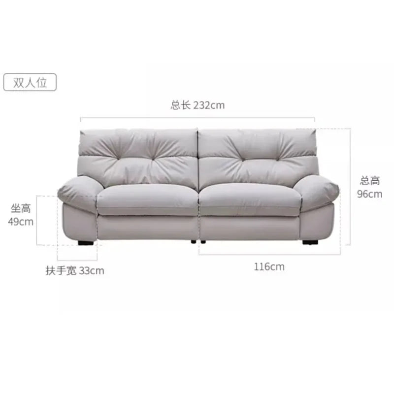 Nordic Minimalist Sofa Corner — Charcoal Gray | KIMLUD