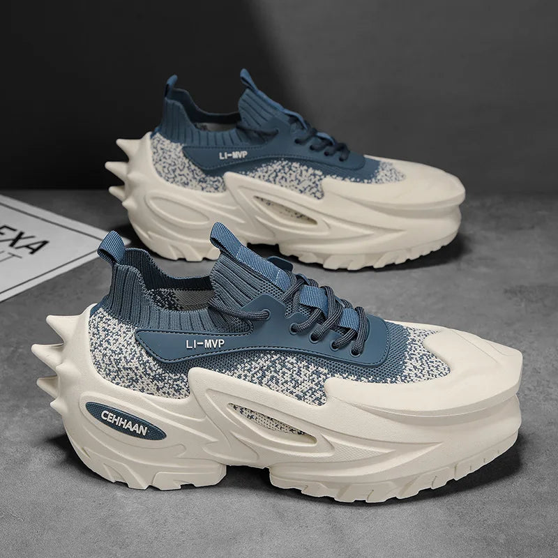 Men's Sneakers – Height Increasing – Mesh | KIMLUD