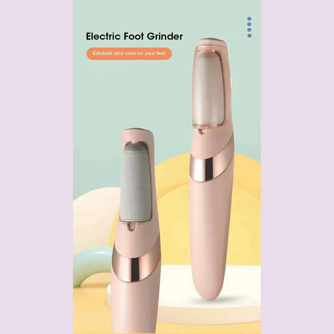 new-in-usb-electric-dead-skin-pedicure-automatic-foot-grinder-rechargeable-roller-feet-pedicure-tool-with-removable-roller-headskimlud-womens-fashion-34599385