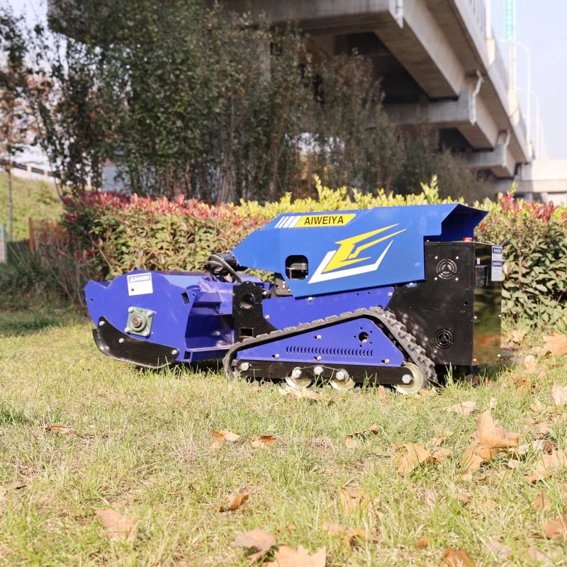 Remote Control Lawn Mower – Crawler – 80-100 cm Cutting Width | KIMLUD