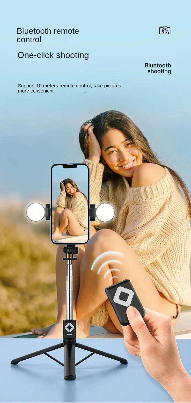 mobile-phone-selfie-stick-wireless-remote-control-bluetooth-with-double-light-live-broadcast-tripod-all-in-one-fill-lightkimludkimlud-35567485