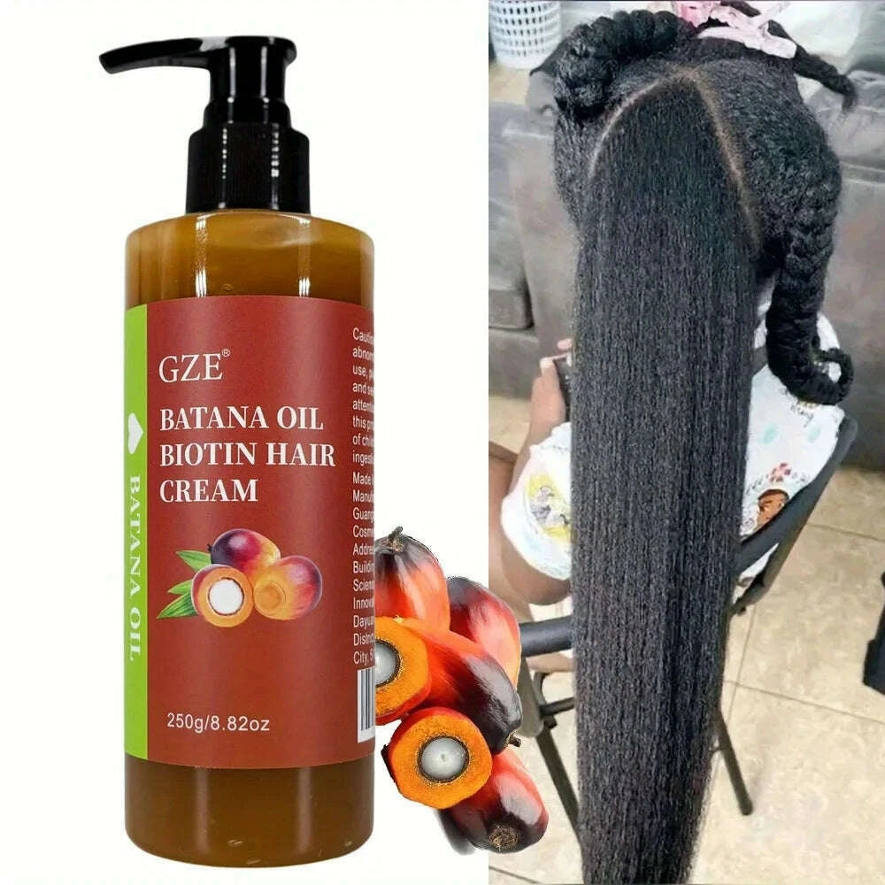gze-batana-oil-biotin-hair-cream-strong-hair-anti-breakage-repair-split-ends-silky-for-dry-hairkimlud-womens-fashion-34612643
