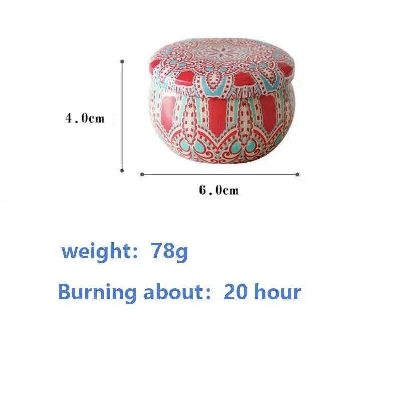 KIMLUD, Gbbma A box of notes Scented candles Use natural dried flowers candles For indoor aromatherapy, KIMLUD Womens Clothes