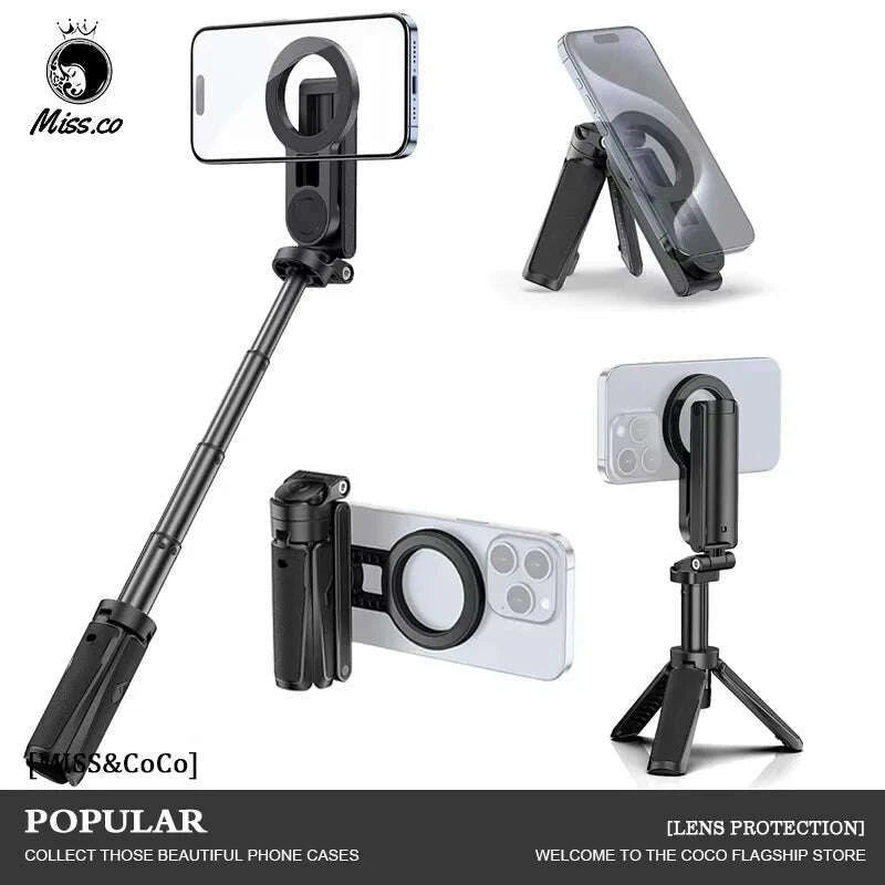 magnetic-phone-tripod-wireless-phone-grip-selfie-stick-desktop-tripod-for-iphone-16-15-14-13-12-pro-max-for-samsung-phone-holderkimlud-womens-fashion-34604834